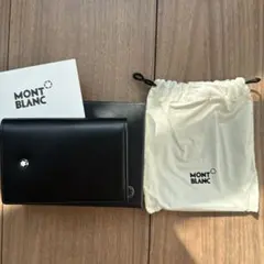 MONT BLANC 黒 レザー 名刺入れのサムネイル