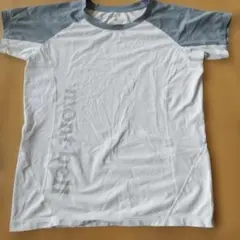 mont-bell ラグランスリーブ Tシャツ ホワイト・グレー