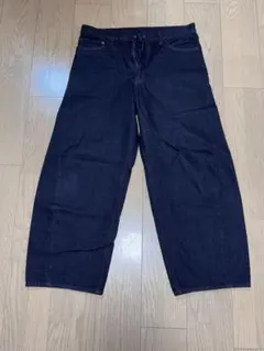 バレルレッグジーンズ gu 32