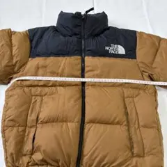 THE NORTH FACE ノースフェイス ヌプシ ダウンジャケット 黒 茶