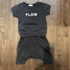 quoti use fith セットアップ サルエル　黒のサムネイル
