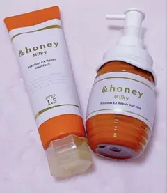 &honey Milky アンドハニー ミルキー ヘアパック ヘアミルク セット