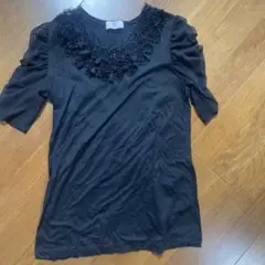 U by ungaro ブラック 半袖Tシャツ