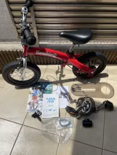へんしんバイク 12インチ Henshin Bikeレッド スタンド付 - メルカリ