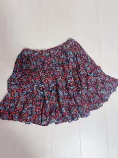 【Maison Kitsuné】メゾンキツネ フレアスカート ペイズリー 花柄のサムネイル
