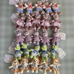 ぬいぐるみバッジ25個　新品　ハートフェルトレターズオブフレンドシップ