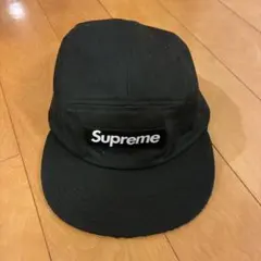 Supreme パイル地 キャップ ブラックリバーシブル25ss - メルカリ