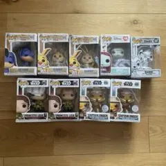 匿名発送！Funko POP フィギュア　ディズニー　スターウォーズ　9個セット