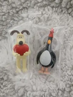 ウォレスとグルミット めじるしアクセサリー 2点セット