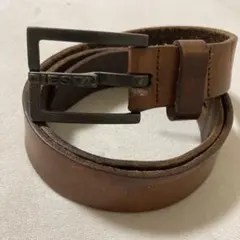 DIESEL レザーベルト 80/32 ブラウン - メルカリ