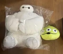 【新品未開封】ハッピーくじ　ベイマックス ぎゅっとハグ！　ぬいぐるみ