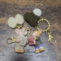 ダッフィー シェリーメイ キーホルダー 2個セット