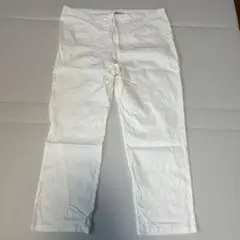 【2月末まで出品】大きいサイズ ホワイト マタニティ パンツ