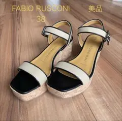 【美品】ファビオルスコーニ ストラップサンダル サイズ38（24cm）