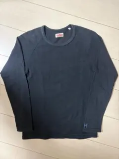 【定番】ハリウッドランチマーケット　長袖　ストレッチフライスTシャツ　サイズ2