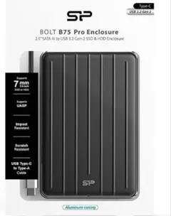 r*2様 Silicon Power ポータブルSSD BOLT B75 480 - メルカリ
