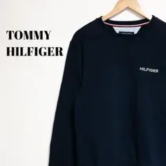 【定番人気】トミーヒルフィガー スウェット ダークネイビー メンズ