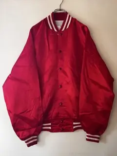 No.5817 USA製 赤サテン スタジャン XL
