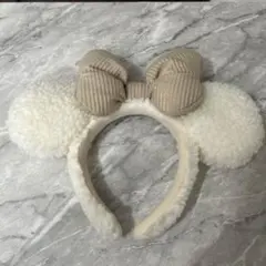 ディズニー カチューシャ もこもこ