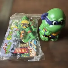 ミュータントタートルズ キーホルダー フィギュア 2点セット