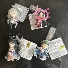 ワンピースフィギュアキーホルダー4点セット