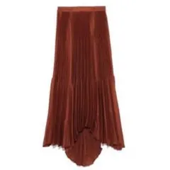 SNIDEL スナイデル プリーツアシンメトリースカート