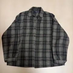 Ciaopanic チェック柄シャツ Mサイズ　厚手シャツ　グリーン