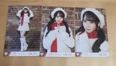 はんぶんこクリスマス 直筆 谷崎早耶 コメあり ≠ME（ノイミー） 生写真 谷崎沙耶 はんぶんこクリスマス コンプ