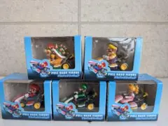 【お値下げ】マリオカート8 プルバックフィギュア ☆全5種セット