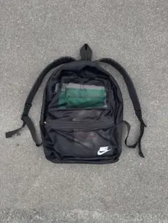 00s NIKE mesh backpack blackのサムネイル