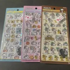 正規品　ボンボンドロップシール スヌーピー 3個セット