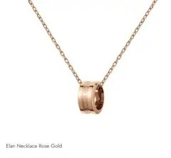 ピンクゴールド ネックレス