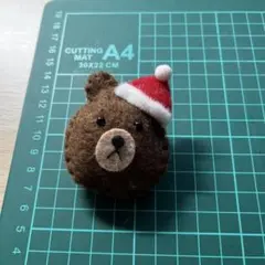 最後の1点！手作り★ブローチ羊毛