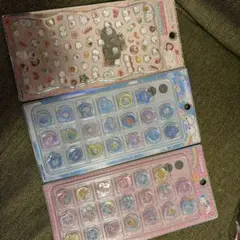 ボンボンドロップシール おはじきシール 3枚セット