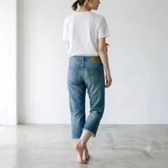 RALPH LAUREN SPORT カットオフ デニムパンツ 27のサムネイル