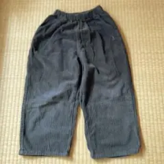 ダークグレー コーデュロイ 長ズボン　115cm