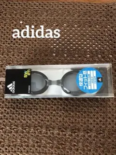 adidas フィットネス用水泳ゴーグル F94050 ブラック