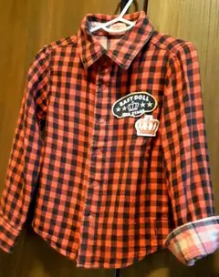 BABYDOLL リバーシブル チェックシャツ ベビド ベビードール