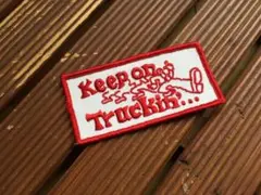 【70's Keep On Truckin ワッペン】ビンテージ ロバートクラム