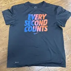 NIKE dri-fit Tシャツ Ｌ　ブラック