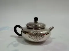 純銀製 丸形 雲文様 急須 銀瓶 煎茶道具 2026年最新】純銀 銀瓶の人気アイテム - メルカリ