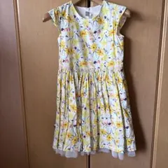 今だけ値下げ！PETIT BATEAU 花柄ワンピース 140cmのサムネイル