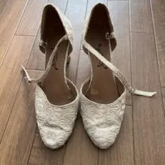 볼룸 댄스 슈즈 폭 23.5cm, 힐 7cm, 모던 라틴 호환