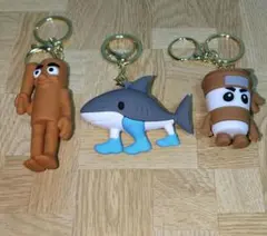 トゥントゥントゥンサフール☆キーホルダー　３種