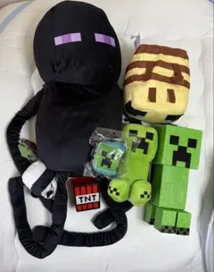 ※マインクラフト　Minecraft ぬいぐるみセット