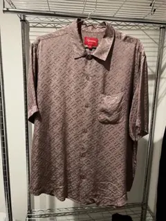 supreme Tonal Monogram Silk S/S Shirt Mのサムネイル