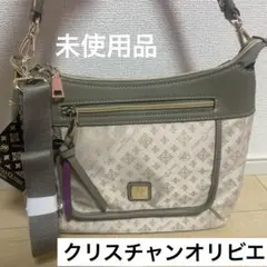 未使用品クリスチャンオリビエ 2way ショルダーバッグ ハンドバッグ ナイロン