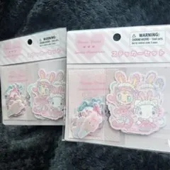 メゾピアノ ステッカーセット ２点 シール マイメロディ キティ サンリオ