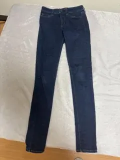 UNIQLO スキニー ストレッチデニム ネイビー