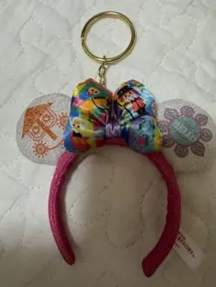 ディズニーカチューシャキーホルダーイッツアスモールワールド